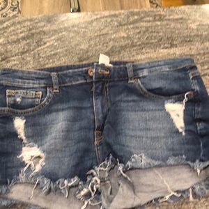 Jean shorts